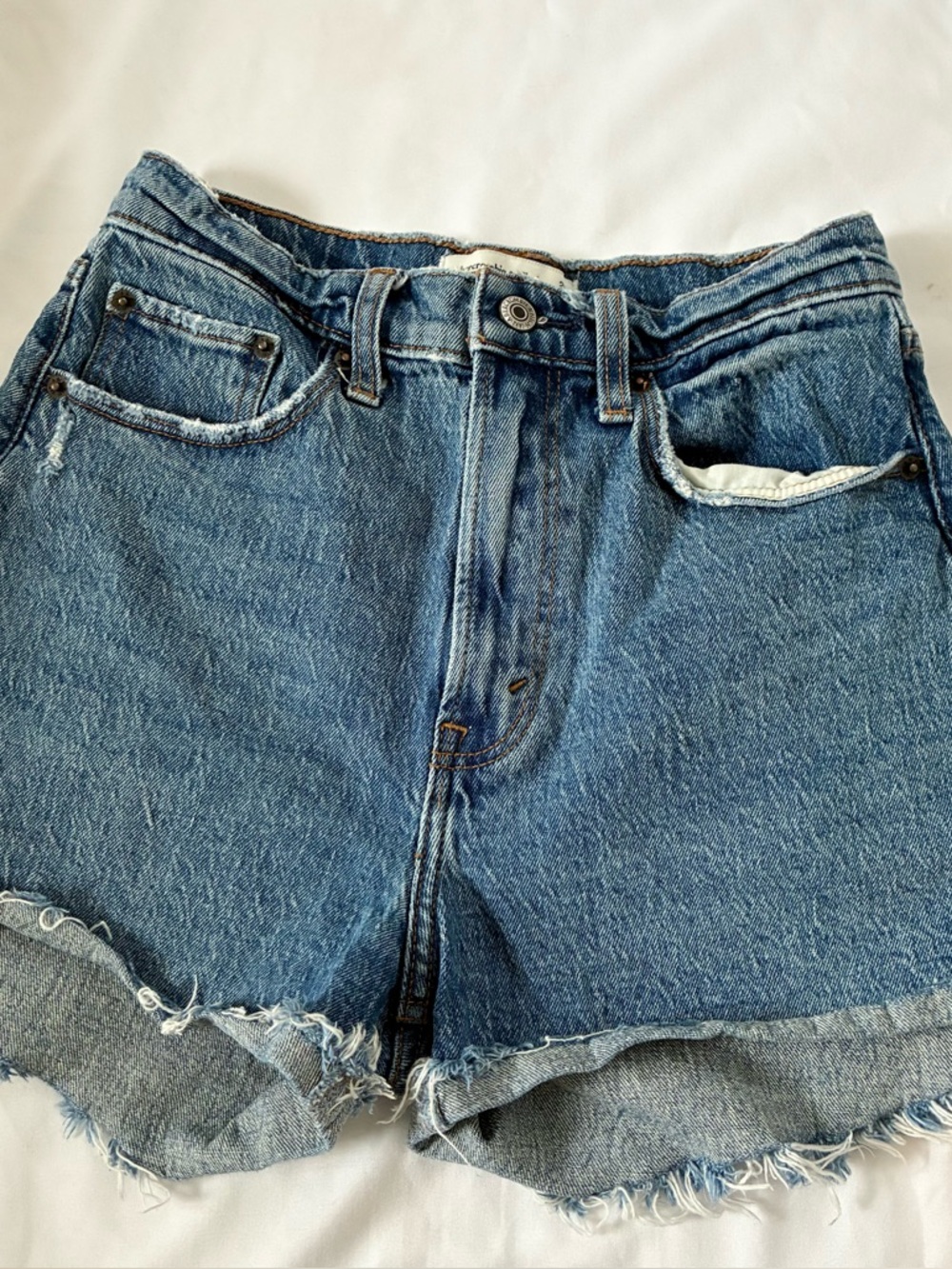 A&F Curve Love Mom Short